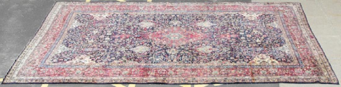 Extra Large Knotted Wool Persian / Oriental Carpet (1 of 5)