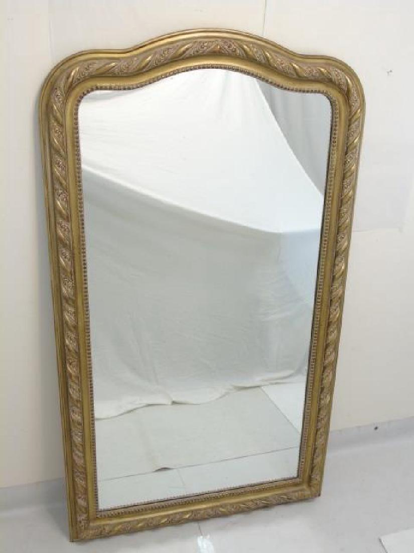 Full Length Louis Philippe Style Gold Frame Mirror (1 of 3)