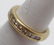 Estate 14kt Yellow Gold & Diamond Band Ring - 2