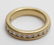 Estate 14kt Yellow Gold & Diamond Band Ring - 3
