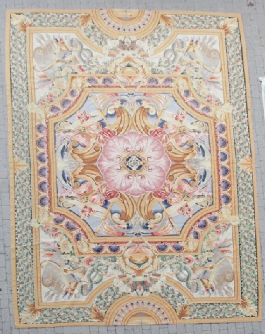 Stark French Aubusson Tapestry Style Carpet (1 of 7)