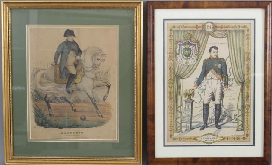 Pair Antique Engravings of Napoleon Bonaparte (1 of 10)