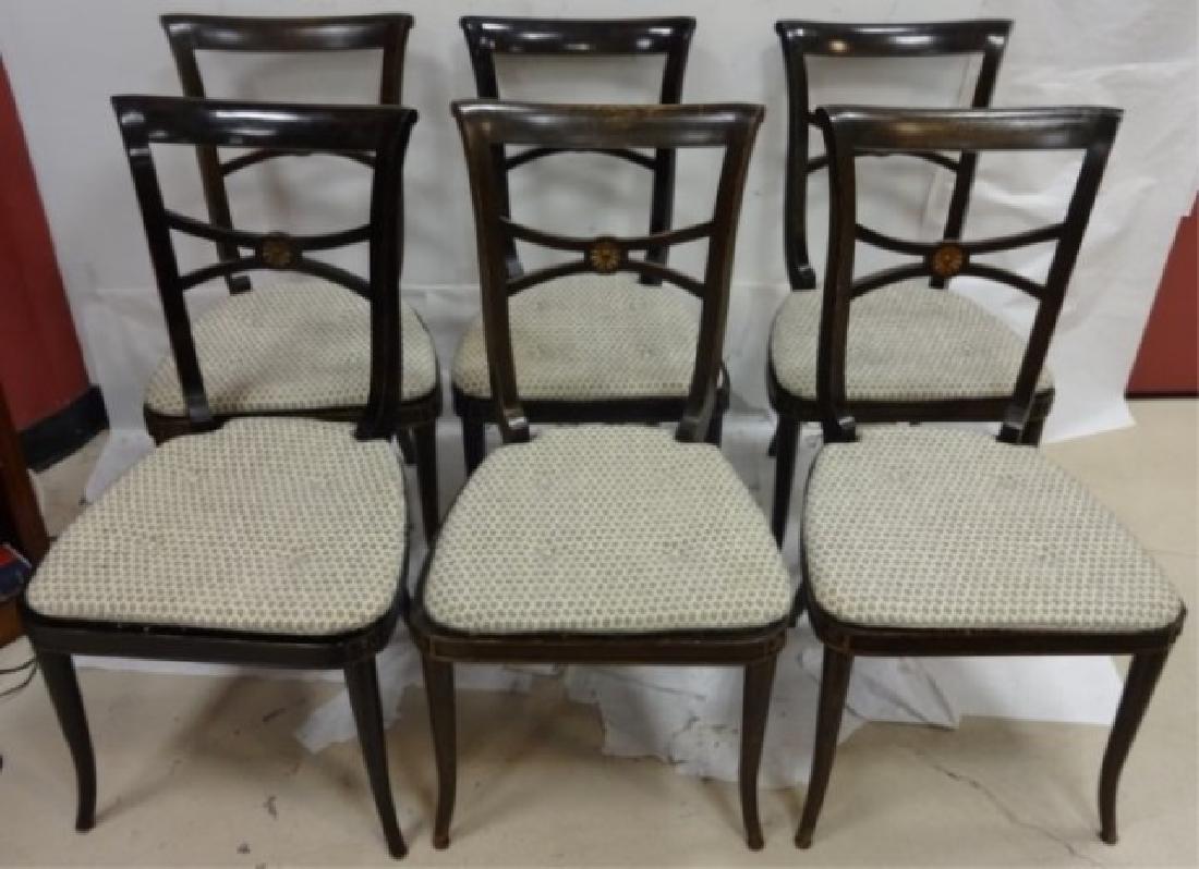 Set of Six Antique Duncan Phyfe Style Dining Chair (1 of 7)