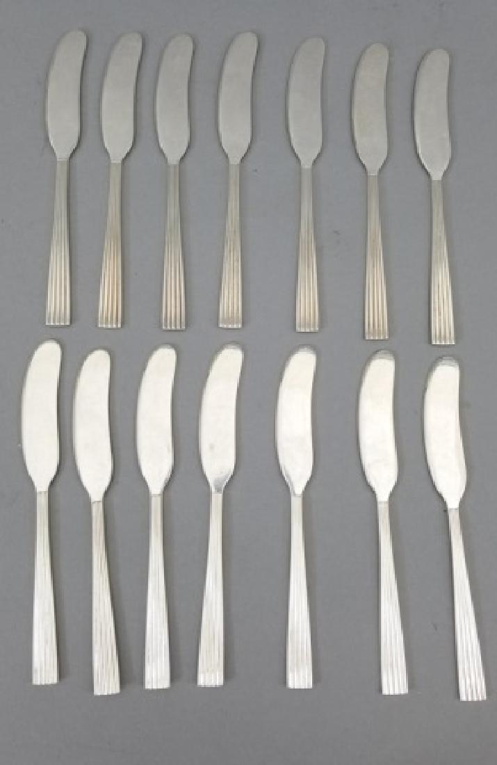 14 Buccellati Sterling Silver Butter Knives (1 of 4)