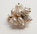 Estate 14kt Yellow Gold Diamond & Pearl Earrings - 3