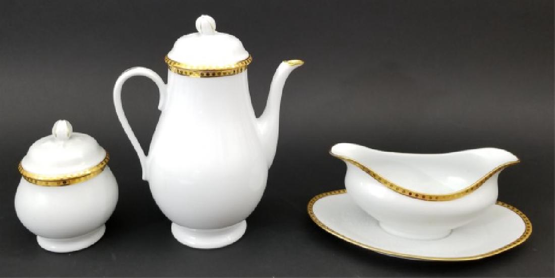 Tiffany & Co 3 Piece White Gold Porcelain Tea Set (1 of 9)