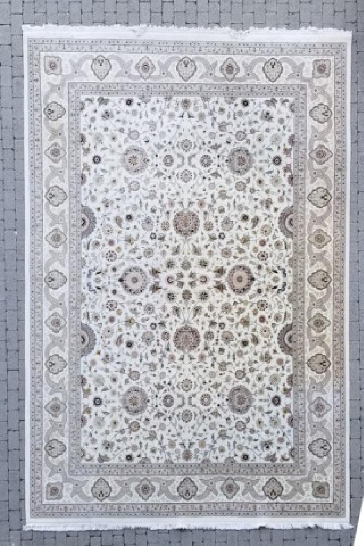 Large Persian Oriental Fine Weave Wool Carpet Rug (1 of 7)