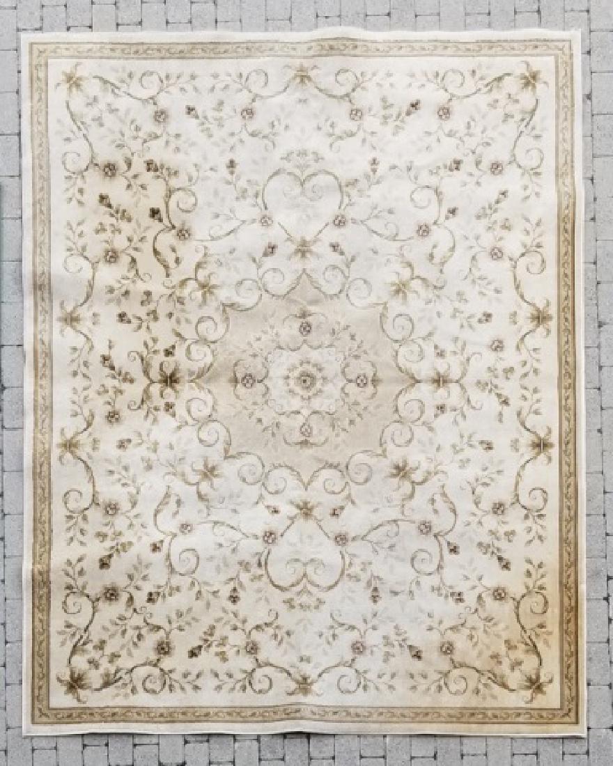 Neutral Tone Mid-Century Modern Rug (1 of 7)
