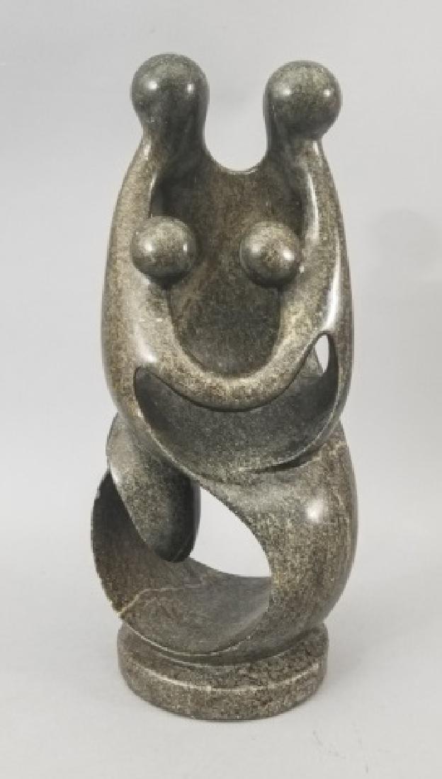 Modern Granite Statue of a Dancing Family (1 of 9)