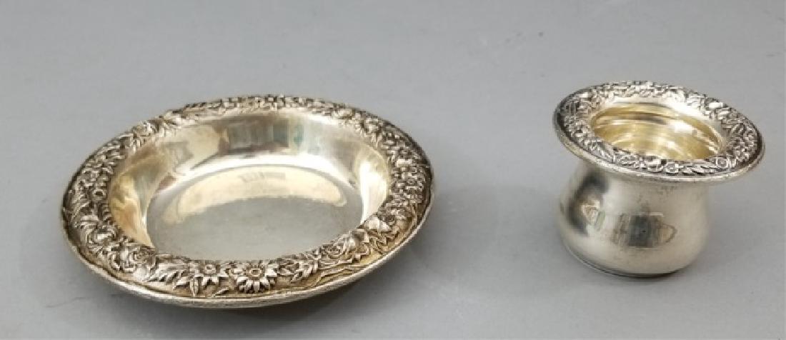 2 Sterling Silver Repousse Items by S. Kirk & Son (1 of 9)