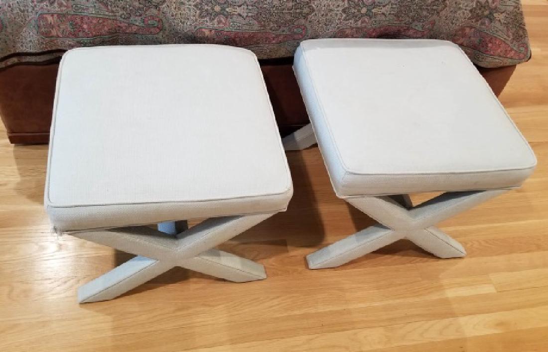 Pair Contemporary Jonathan Adler Bench Ottomans (1 of 8)