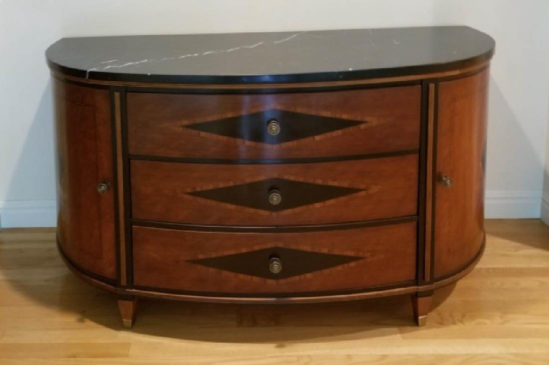 Ralph Lauren Demi Lune Marble Top Console Table (1 of 8)