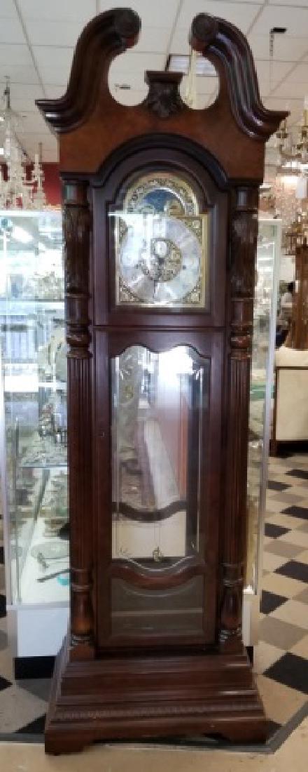 Howard Miller Mahogany Case Grandfather Clock (1 of 9)