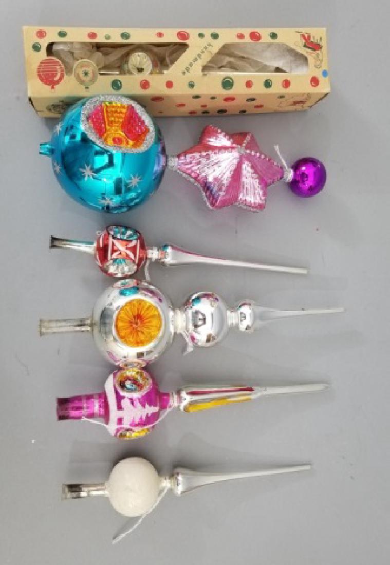 Group of Vintage & New Boxed Christmas Ornaments (1 of 10)