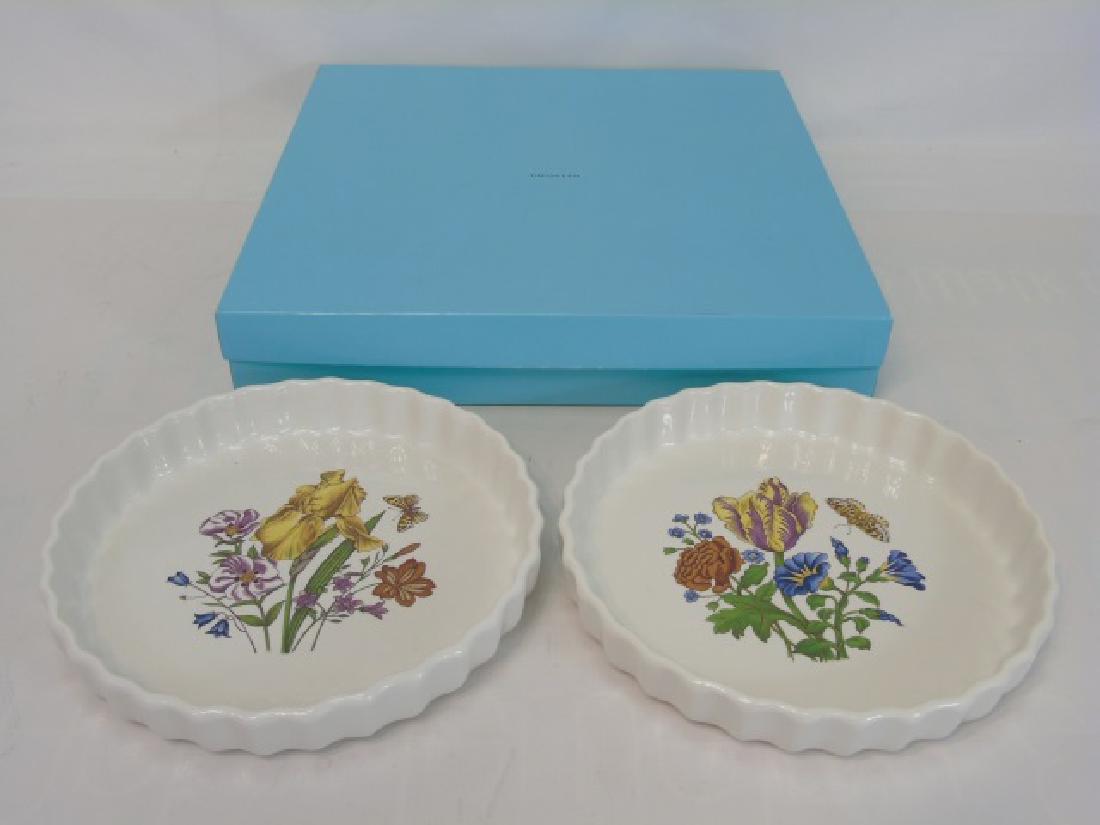 Two Floral Motif Serving Bowls in Tiffany & Co Box (1 of 5)
