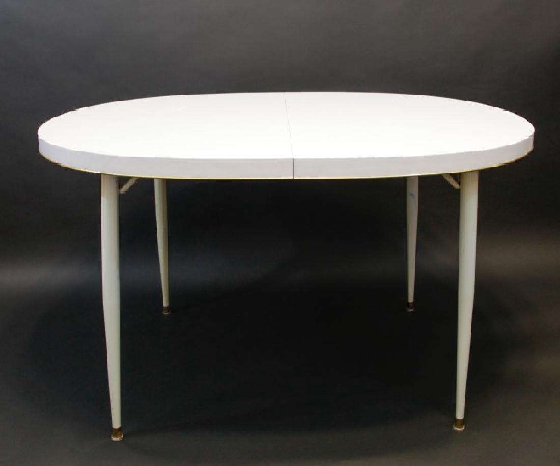 Daystrom Mid Century Modern White Dining Table (1 of 4)
