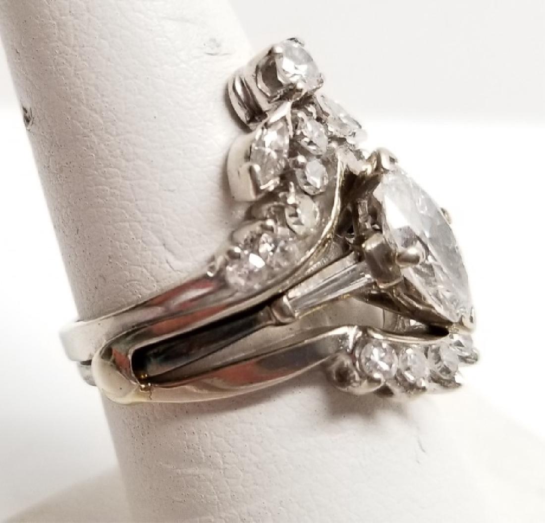 Estate 2 Carat Engagement & Wedding Ring Set (1 of 9)