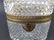 Antique French Cut Crystal & Ormolu Table Box - 5
