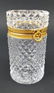 Antique French Cut Crystal & Ormolu Table Box