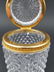 Antique French Cut Crystal & Ormolu Table Box - 2
