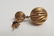 Estate 14k Gold Etruscan Revival Style Earrings - 2