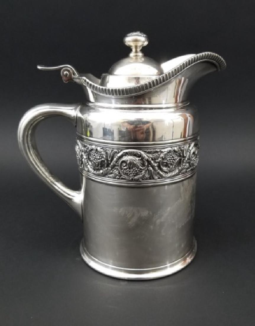 Tiffany & Co. Silver Lidded Pitcher with Handle (1 of 8)