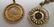 2 Antique Victorian Chain Necklaces w Vintage Coin - 4