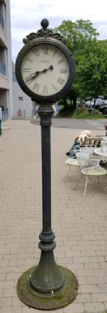 Howard Miller Stand-Up Double-Face Outdoor Clock (1 of 9)