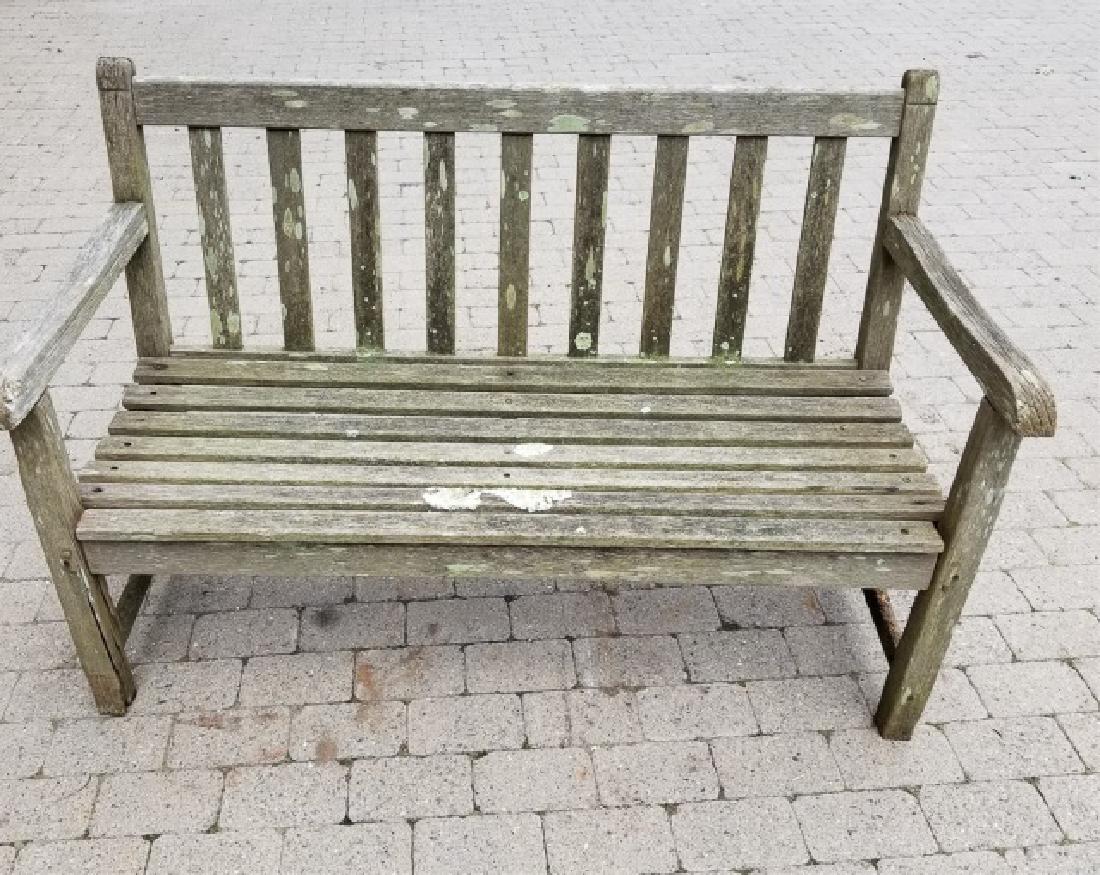 Windsor Designs Teak Bench (One of Pair) (1 of 8)