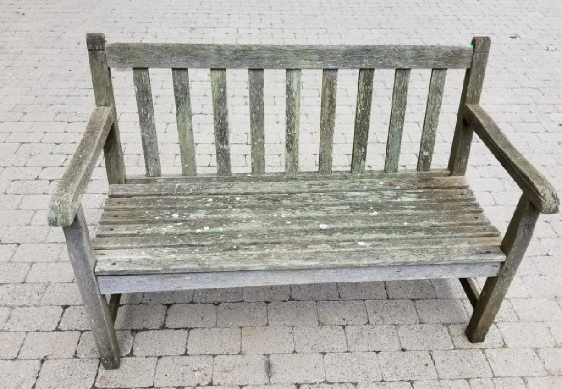 Windsor Designs Teak Bench (One of Pair) (1 of 7)