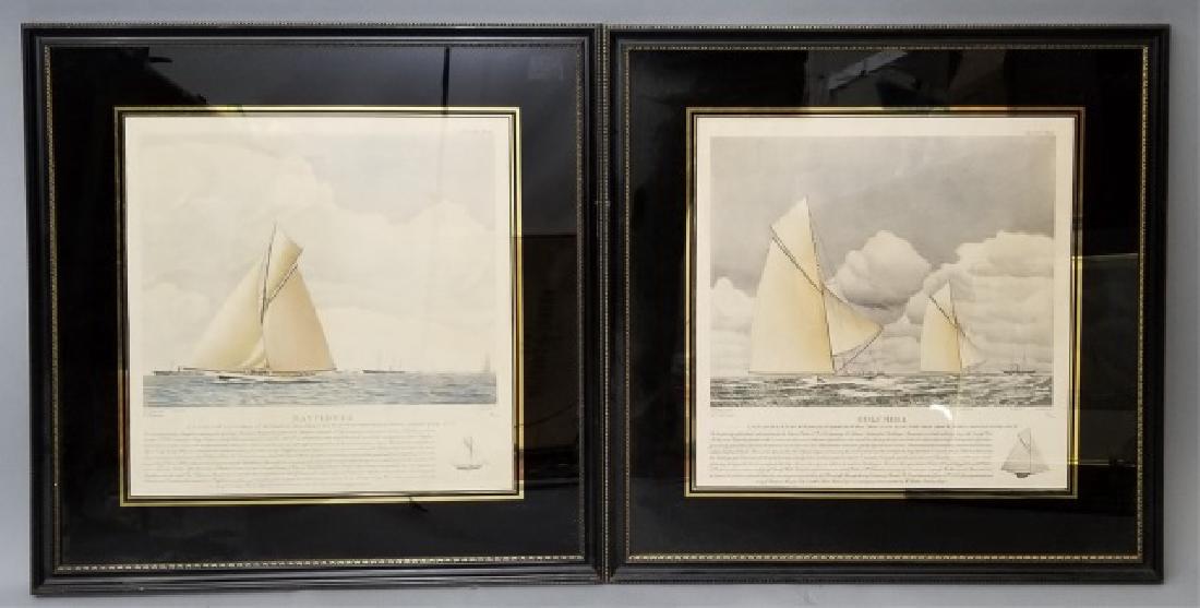 Pair of Framed Prints from Farrell Shipping Lines (1 of 9)