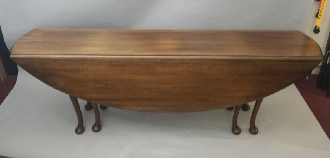 Antique Drop Leaf Walnut Wake Table (1 of 9)