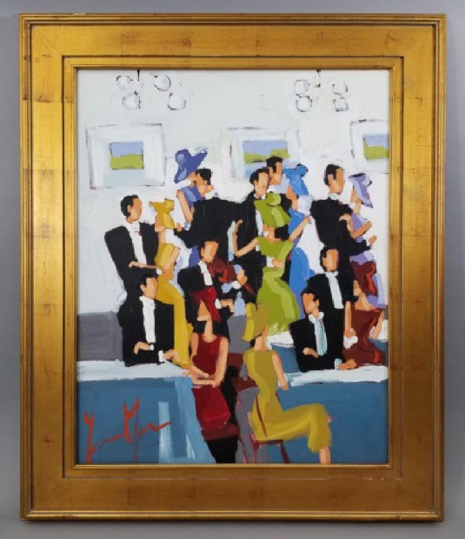 Abstract Contemporary Palette Knife Painting (1 of 10)