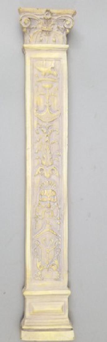 Italian Baroque Style Column Architectural Plaque (1 of 7)