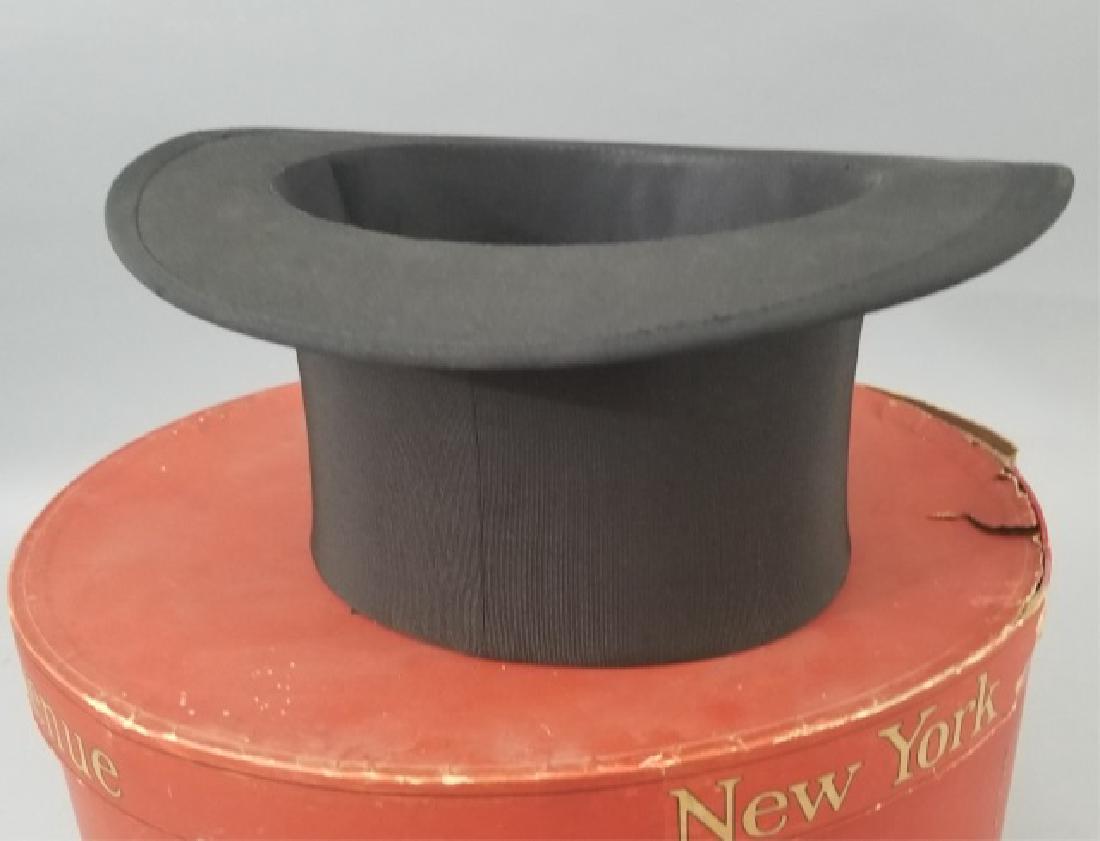 1920's Silk Top Hat in Original Dodds NYC Box (1 of 6)