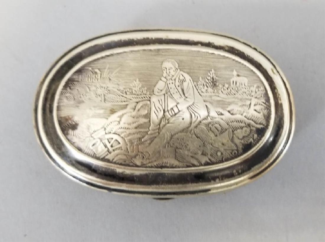 Antique American Civil War Snuff Box by C Parker (1 of 5)