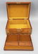 Antique 19th C Tunbridge & Burl Wood Jewelry Box - 8