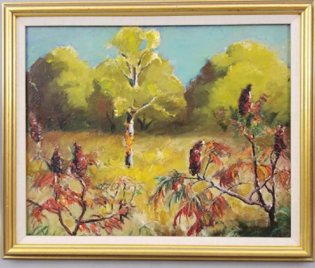 Helen Hamilton 1889-1970 Framed Landscape Painting (1 of 10)