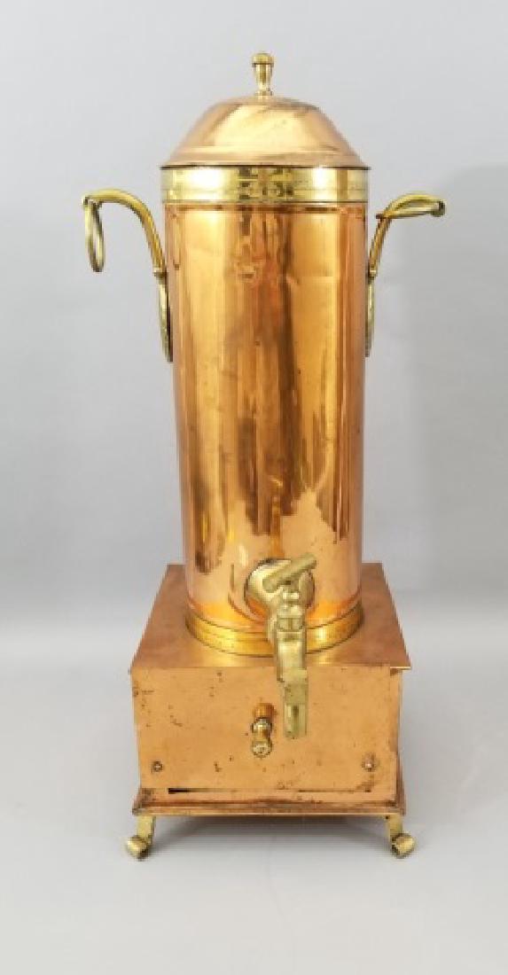 Antique Samovar Coffee Urn w Reticulated Base (1 of 9)