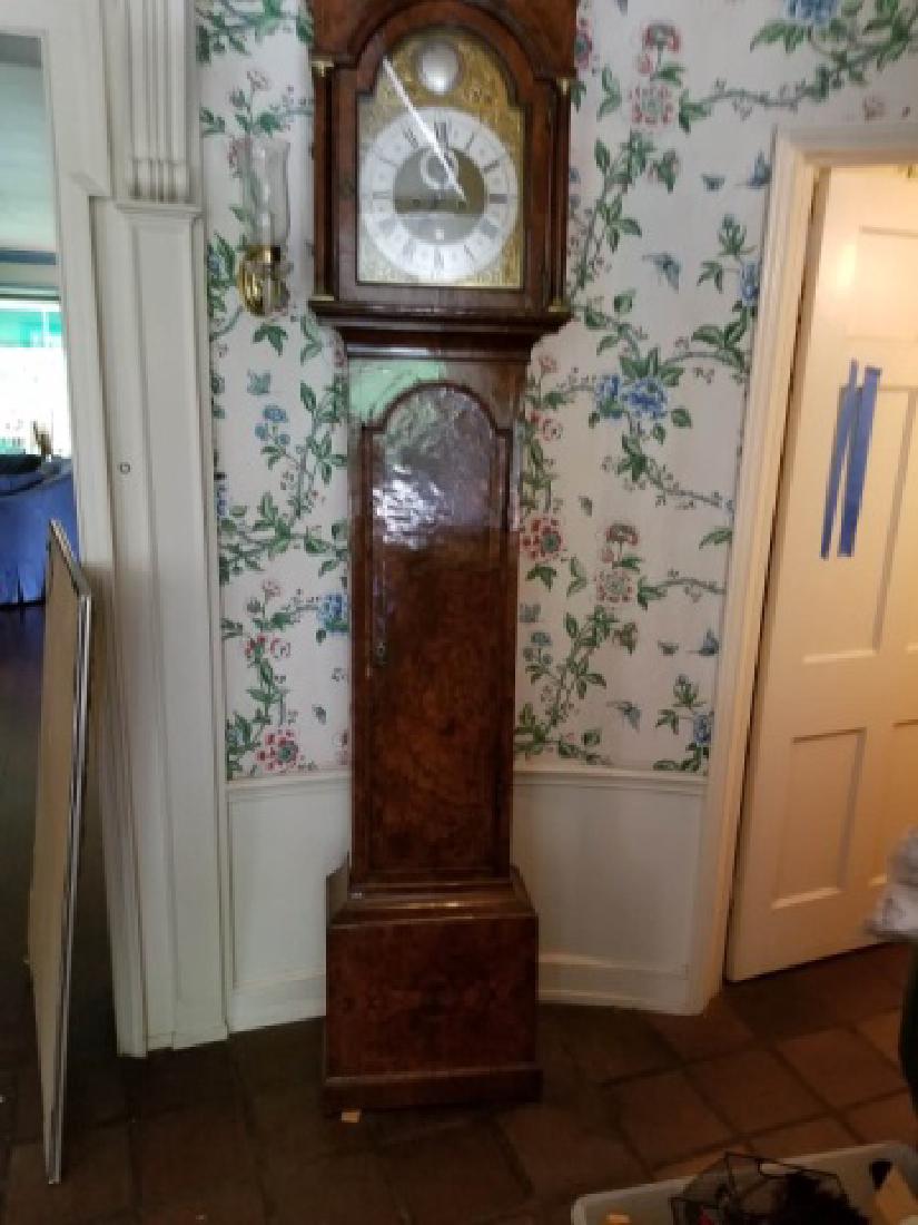 Antique James Snelling London Grandfather Clock (1 of 7)