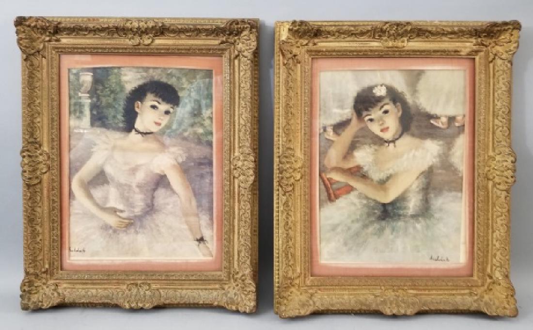 Pair Antique French Impressionist Style Frames (1 of 10)