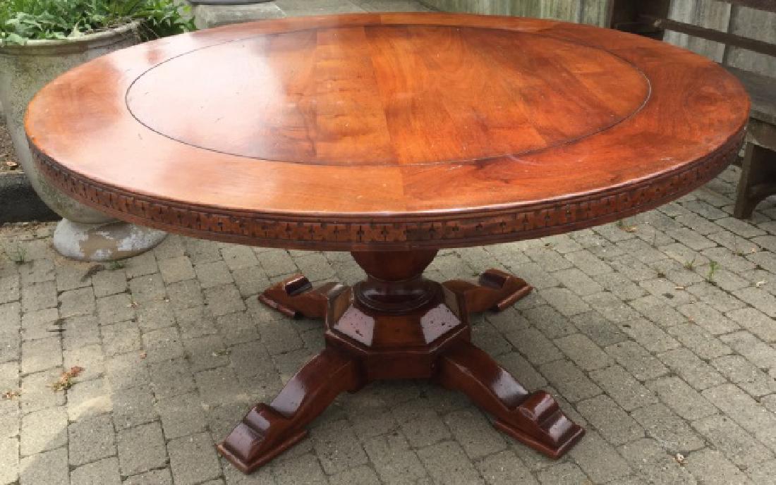 Lillian August Round Pedestal Base Dining Table (1 of 4)