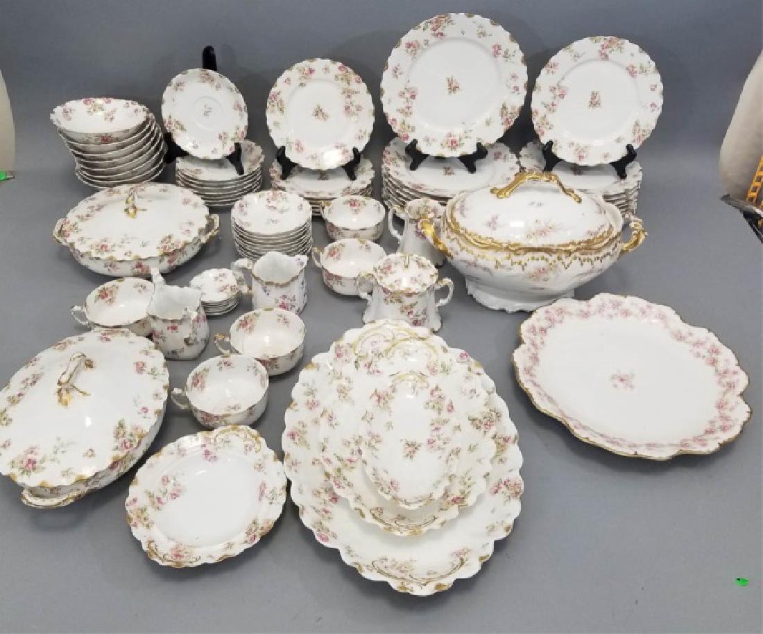 Large Antique French Dinner Service by Limoges (1 of 10)