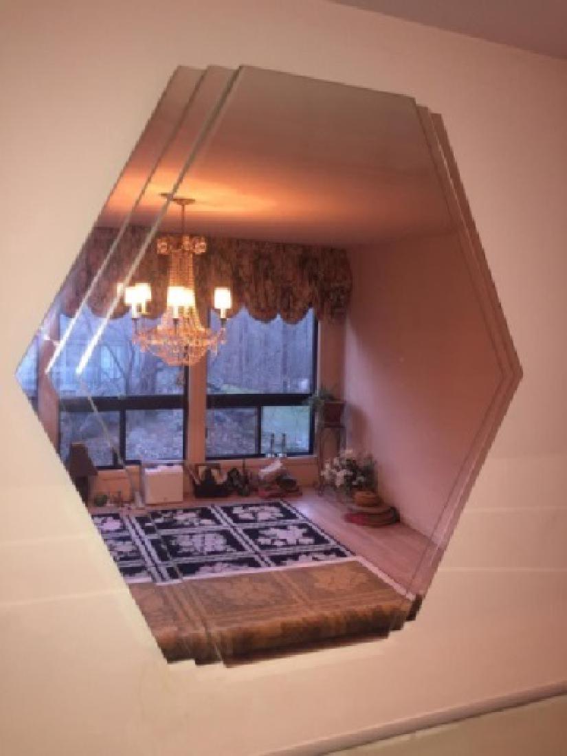 Hollywood Regency Mid-Century Modern Mirror (1 of 4)