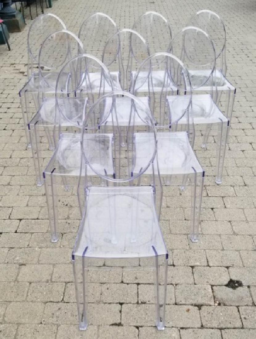 Modern Curved-Design Ghost Chairs (10) (1 of 7)