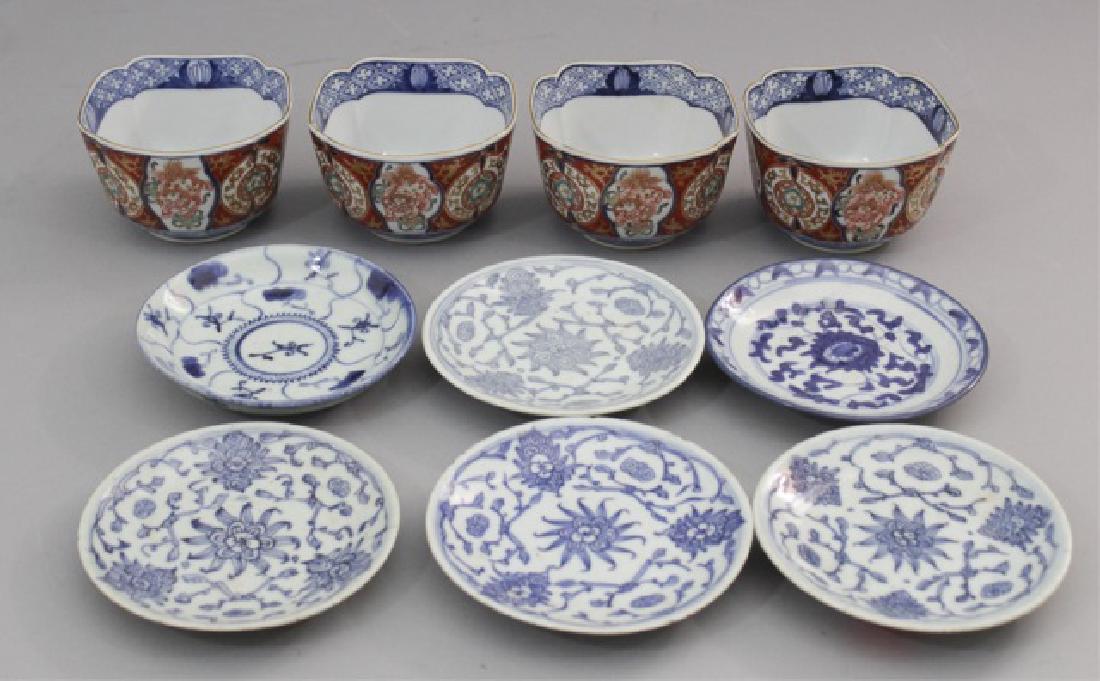 10 Pieces of Chinese Porcelain - Cloisonne Bowls (1 of 8)