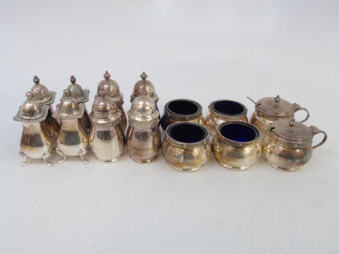 Garrard & Co Silver Plate Salt & Pepper Sets (1 of 4)