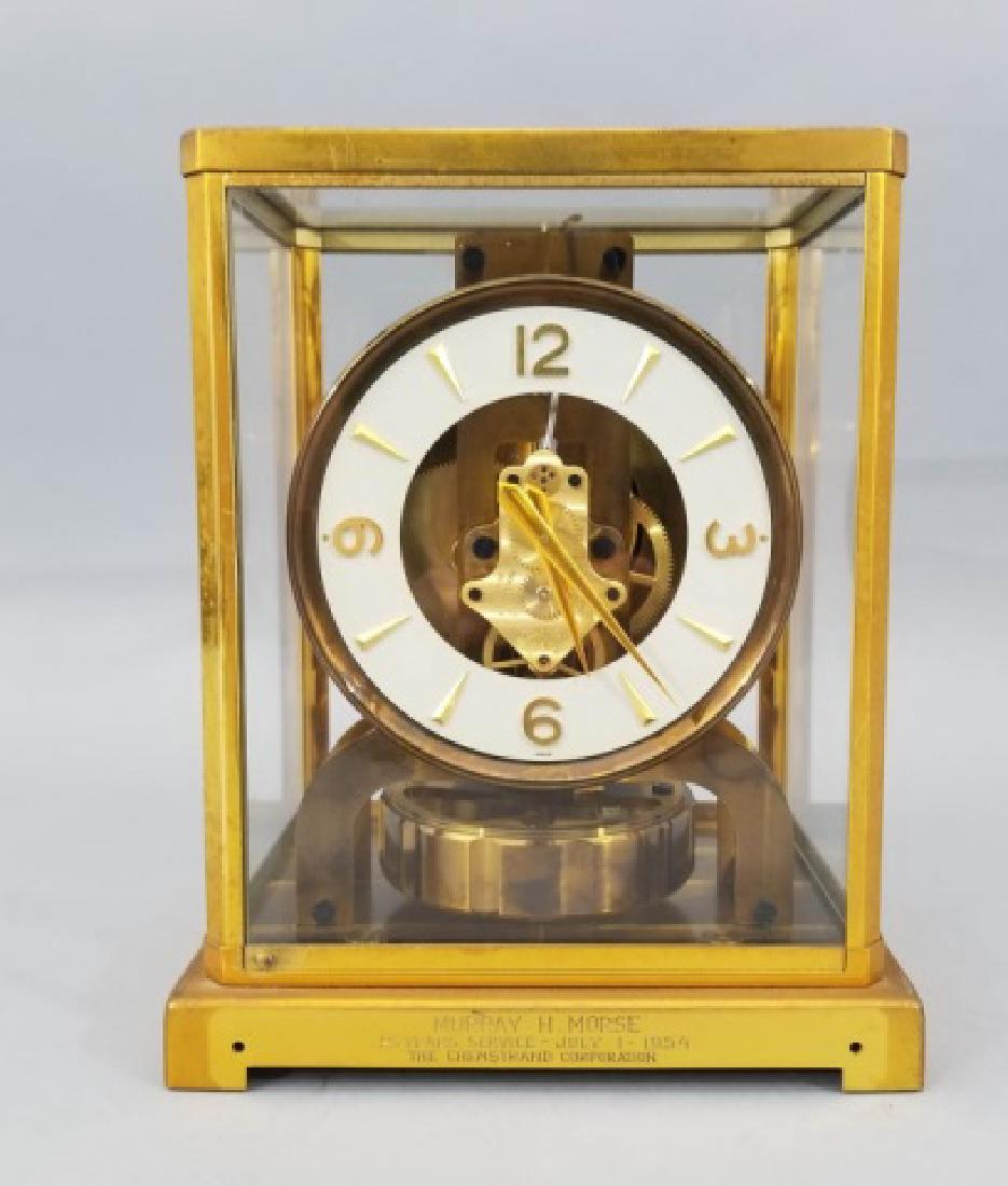 Le Coultre Atmos Gilt Metal Swiss Made Clock (1 of 9)