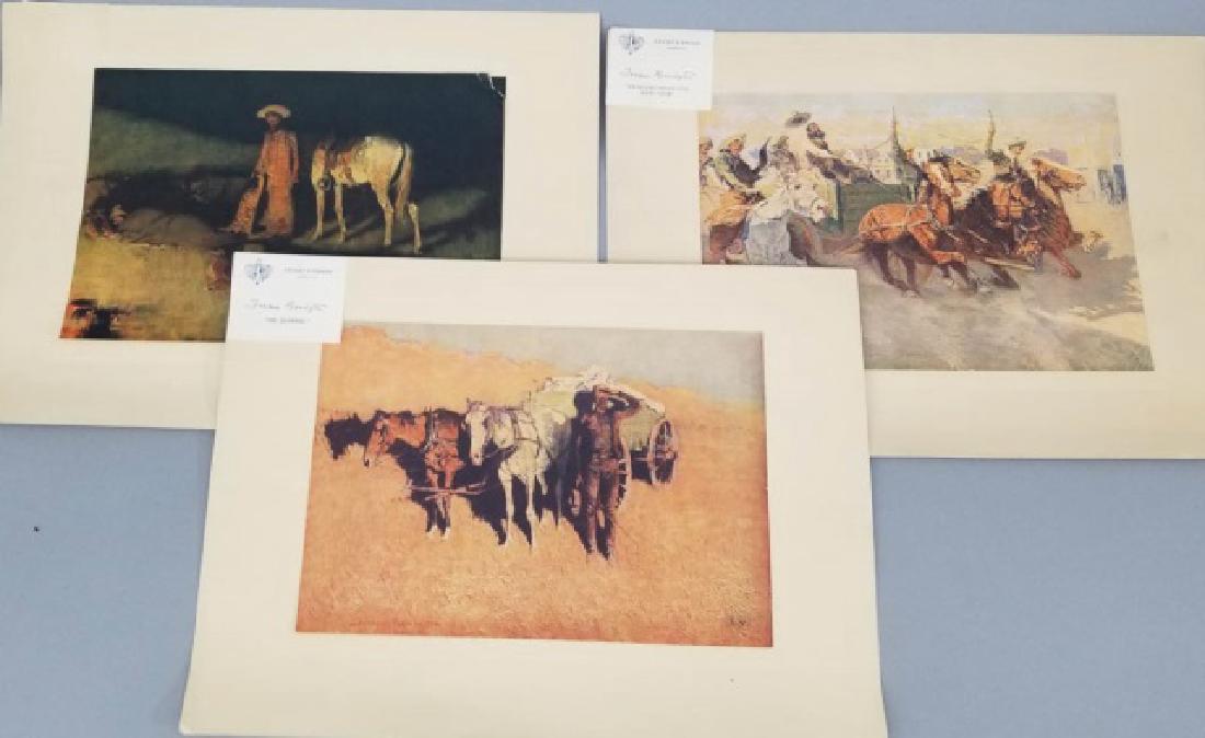 Three Vintage Unframed Frederick Remington Prints (1 of 10)