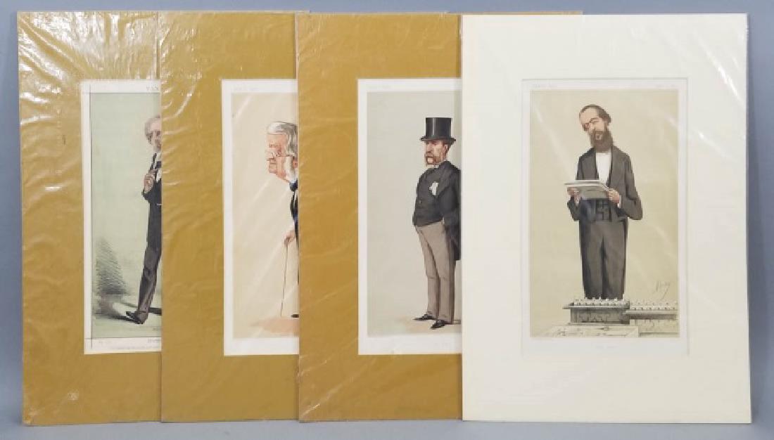 Four 19thC Orig Lithograph Vanity Fair - Statesmen (1 of 9)